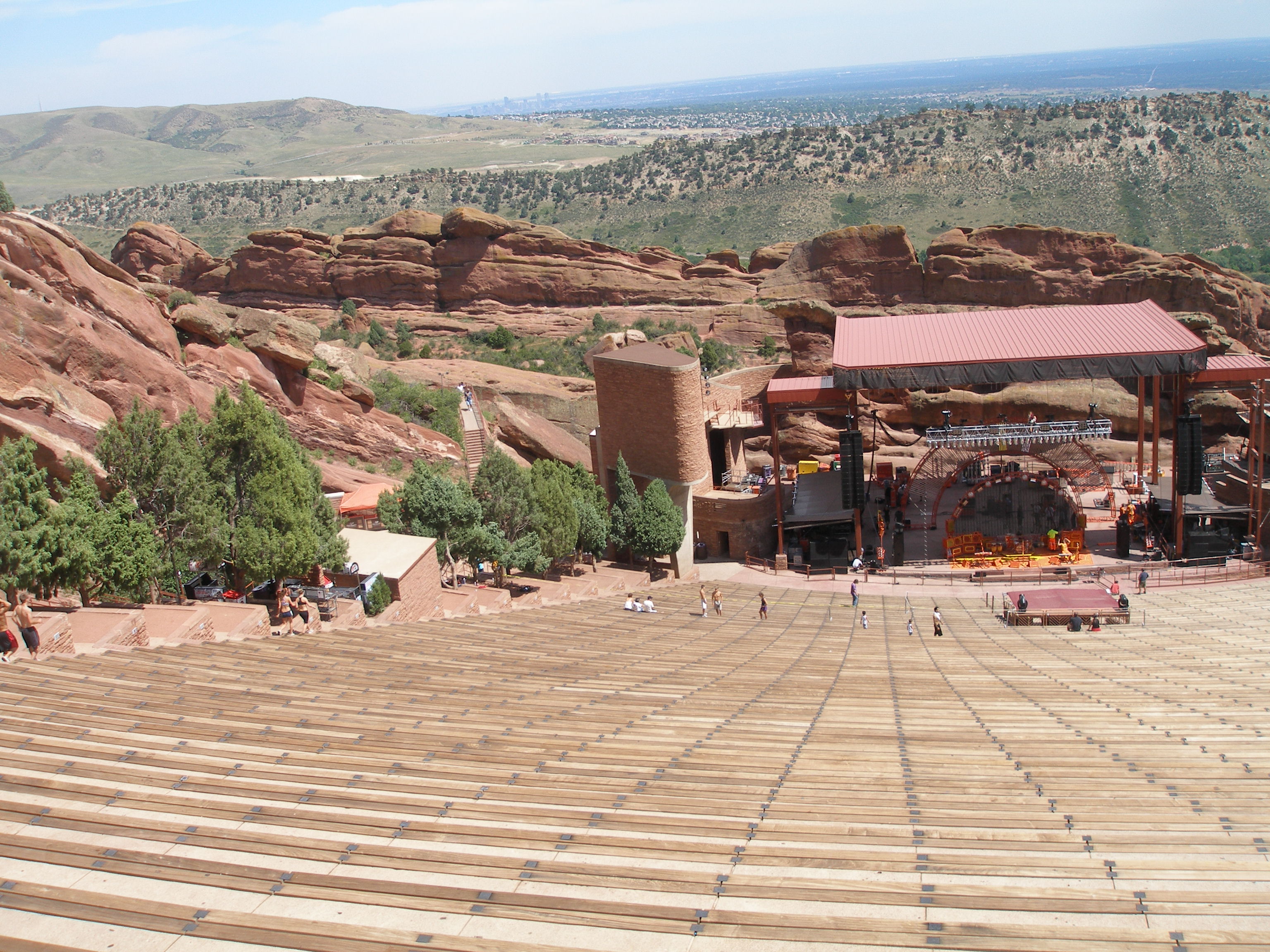 Red Rocks Amphitheater detail image