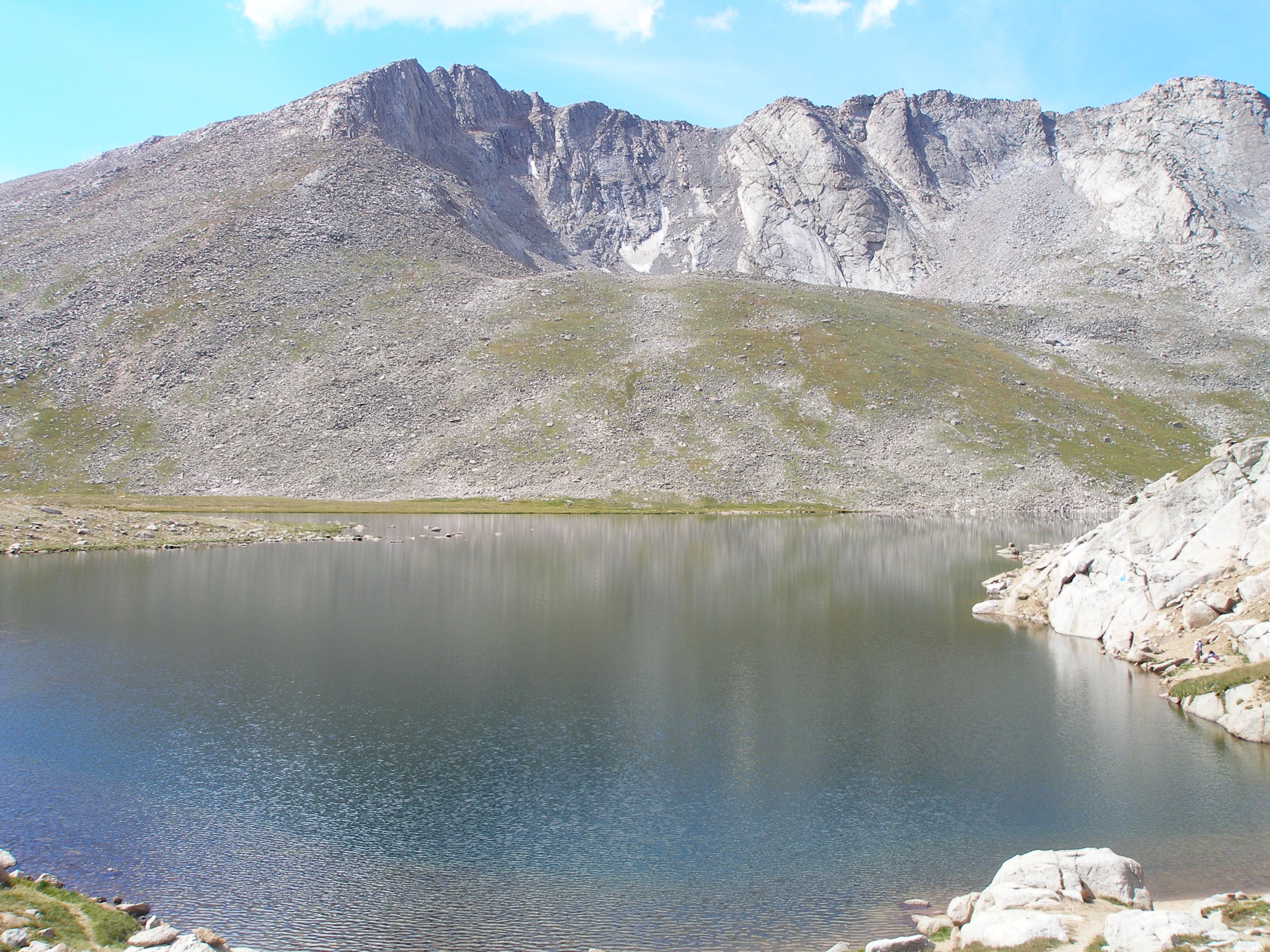 Mount Blue Sky Summit Lake
