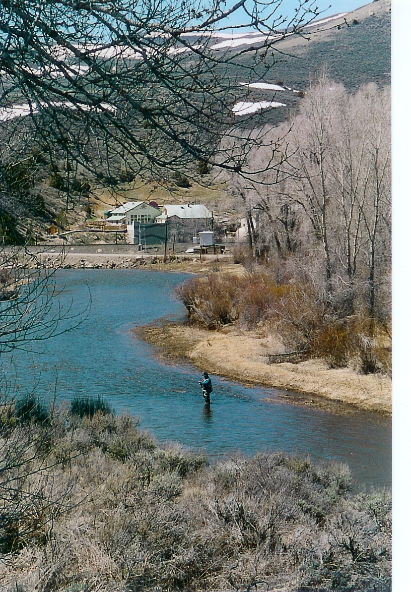 Colorado River Fisherman detail image