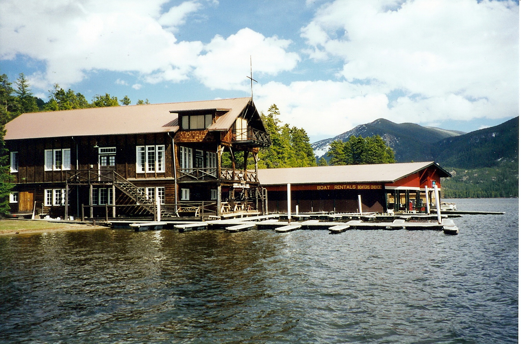 Grand Lake  Boathouse detail image