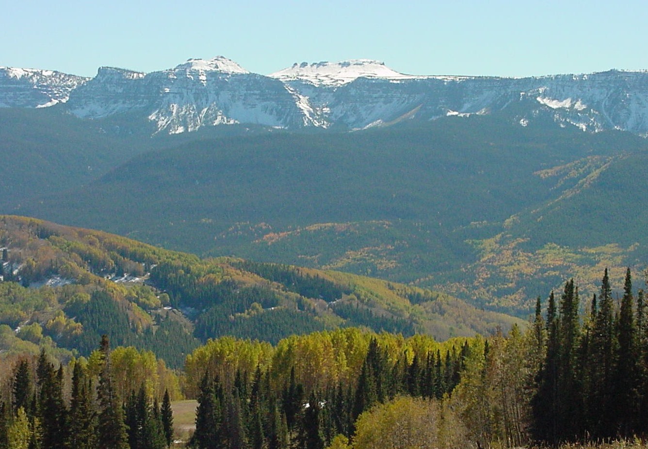 Flat Tops Wilderness Area detail image