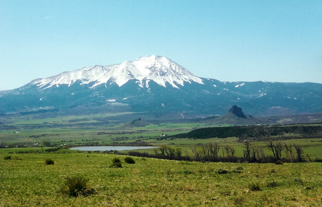 Spanish Peaks near La Veta detail image