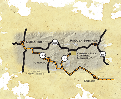 Durango Ignacio Pagosa Springs detail image