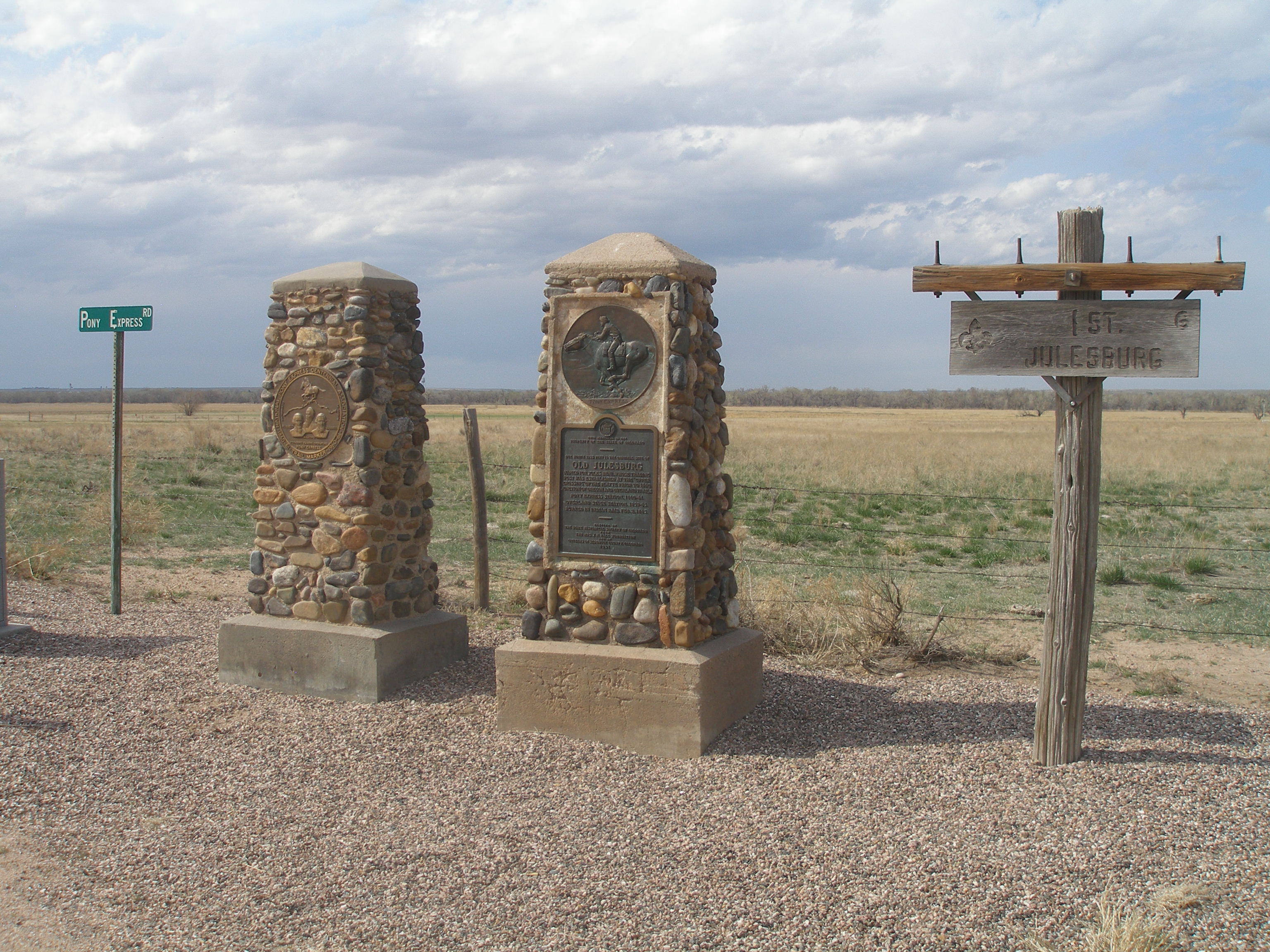 Pony Express Interpretive Site — Colorado Department of Transportation