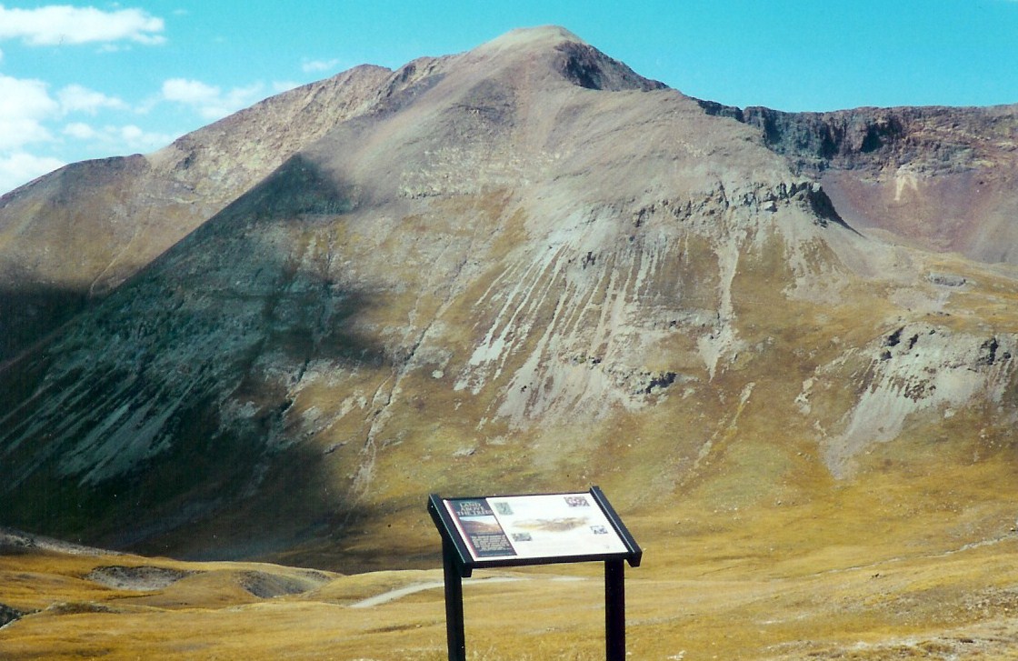 Top of Cinnamon Pass detail image