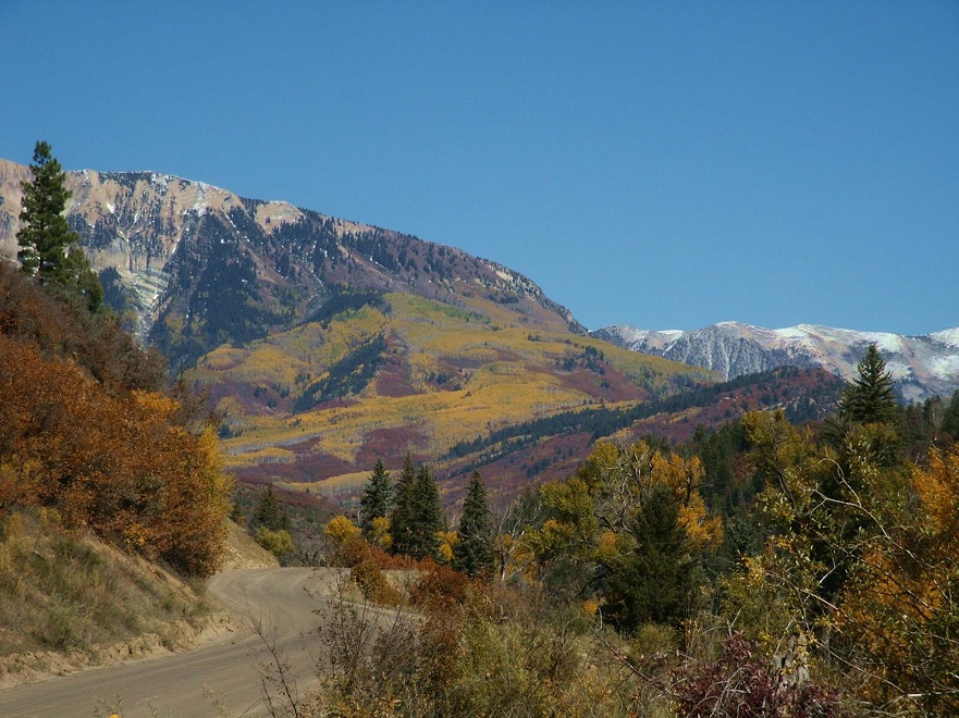 WestElkLoop fall, Kebler 2 detail image