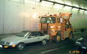 Safety crews can quickly react when a vehicles stalls, catches on fire, or otherwise needs help in a hurry. thumbnail image