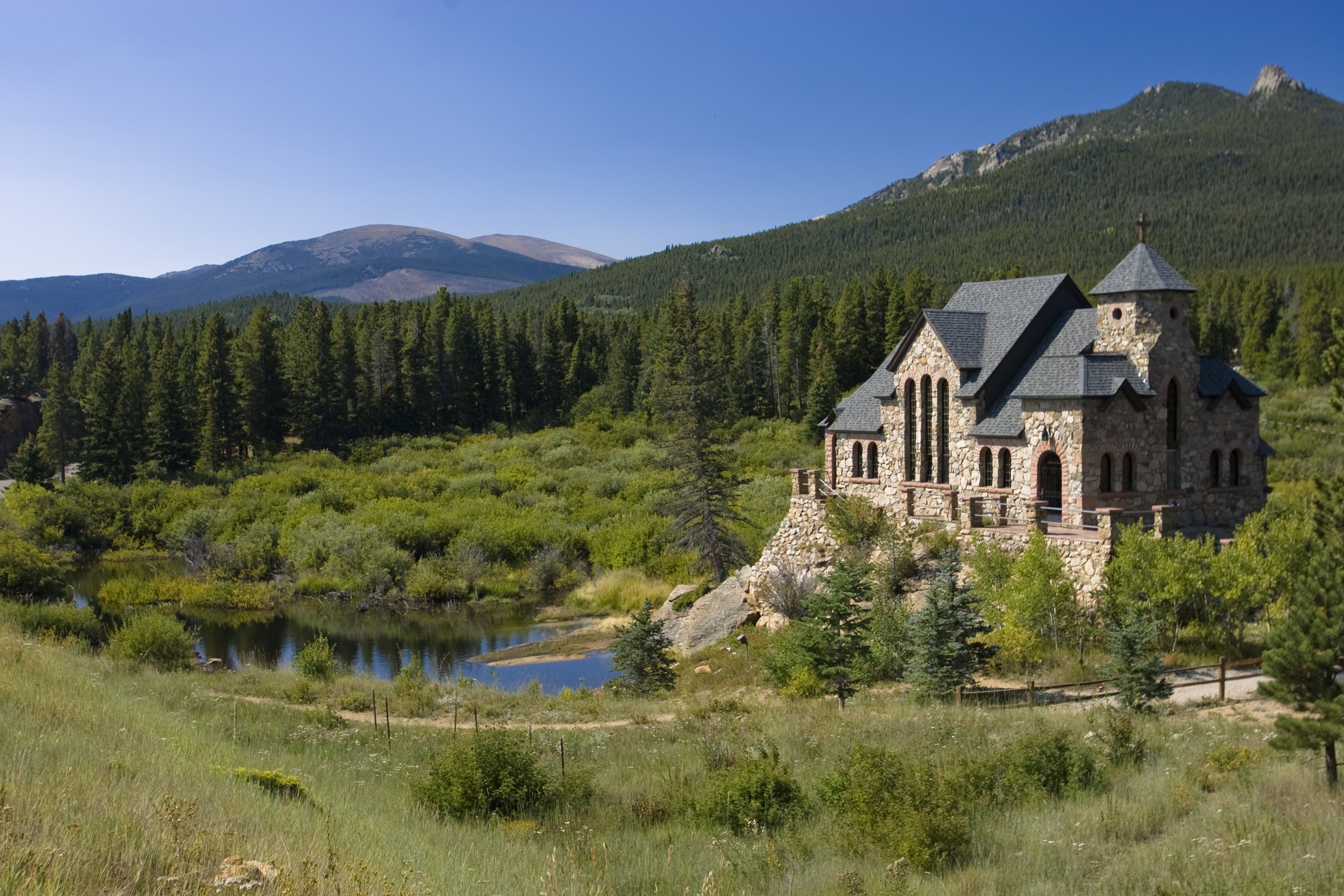 Peak to Peak - St. Catherine’s Chapel, Camp St. Malo Photo by Denise Chambers, Weaver Multimedia Group