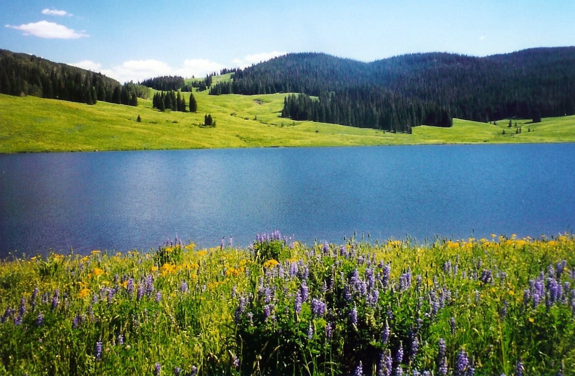 Flat Tops Trail- Vaughn Lake Photo by Sally Pearce, CDOT